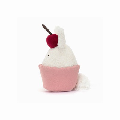 Jellycat Dainty Dessert Bunny Cupcake Australia | 873416SAM